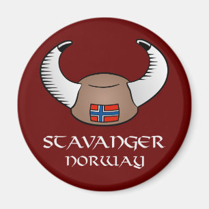 Hut Stavangers Norwegen Viking Magnet