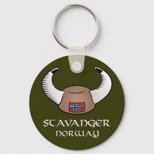 Hut Stavangers Norwegen Viking Schlüsselanhänger