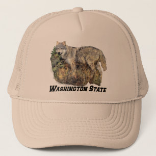 Hut Washington-Staats-(Wolf) Truckerkappe