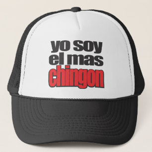 Hut Yo Sojabohnenöl-EL mas Chingon Truckerkappe