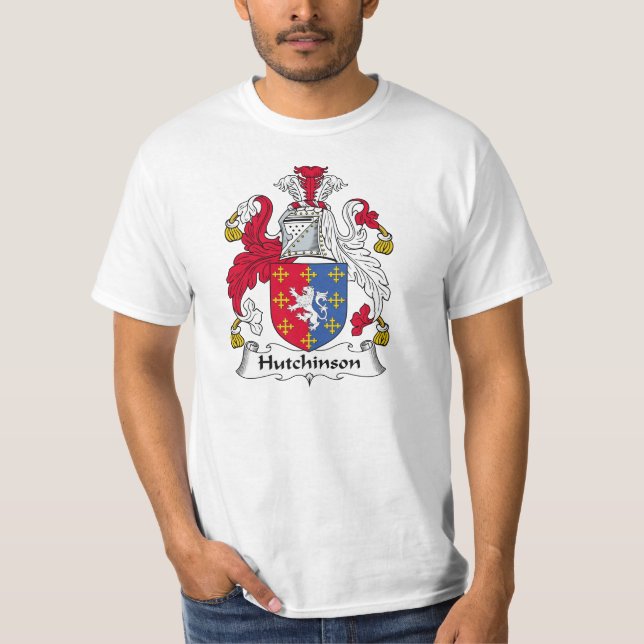 Hutchinson-Familienwappen T-Shirt (Vorderseite)