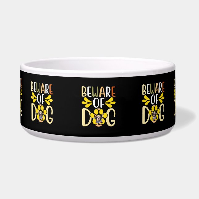 Hüten Sie sich vor Hund Napf (Vorderseite)