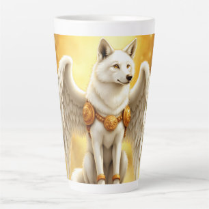 Hüter der Dämmerung – Der weißgeflügelte Wolf. Milchtasse