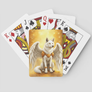 Hüter der Dämmerung – Der weißgeflügelte Wolf.  Spielkarten