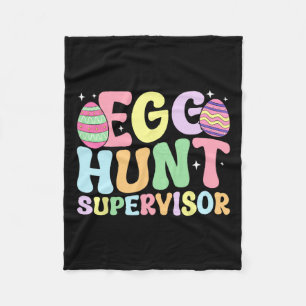 Hüter der Eierjagd Retro Ei Jagd Party Mama Da Fleecedecke