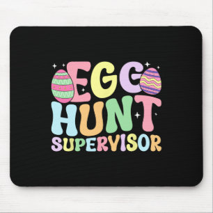 Hüter der Eierjagd Retro Ei Jagd Party Mama Da Mousepad