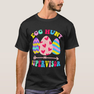 Hüter der Eierjagd Retro Ei Jagd Party Mama Da T-Shirt