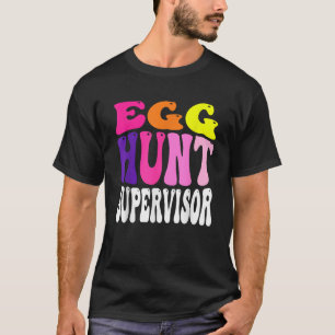 Hüter der Eierjagd Retro Ei Jagd Party Mama Da T-Shirt
