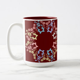 Hüter der Eierjagd Zweifarbige Tasse