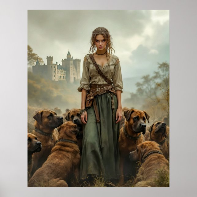 Hüter der Hunde Poster (Vorne)