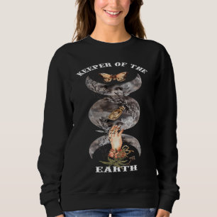 Hüter der Mutter Erde Erdtagsfest in der Erde verw Sweatshirt