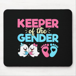 Hüter des Geschlecht-Kürbis Halloween Baby Geschle Mousepad
