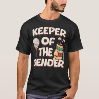 Hüter Des Geschlechts Golf Golfen Sport Geschlecht T-Shirt