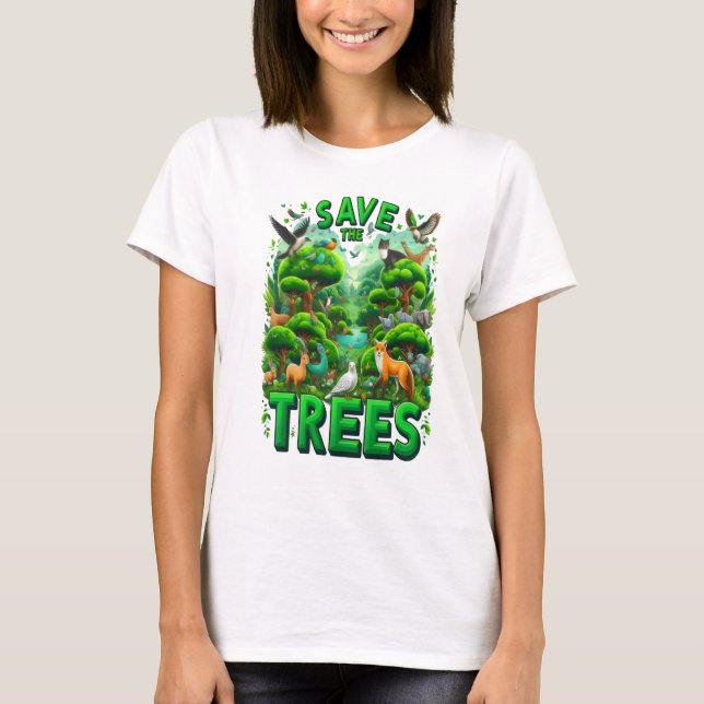 Hüter des grünen Reiches T-Shirt (Vorderseite)