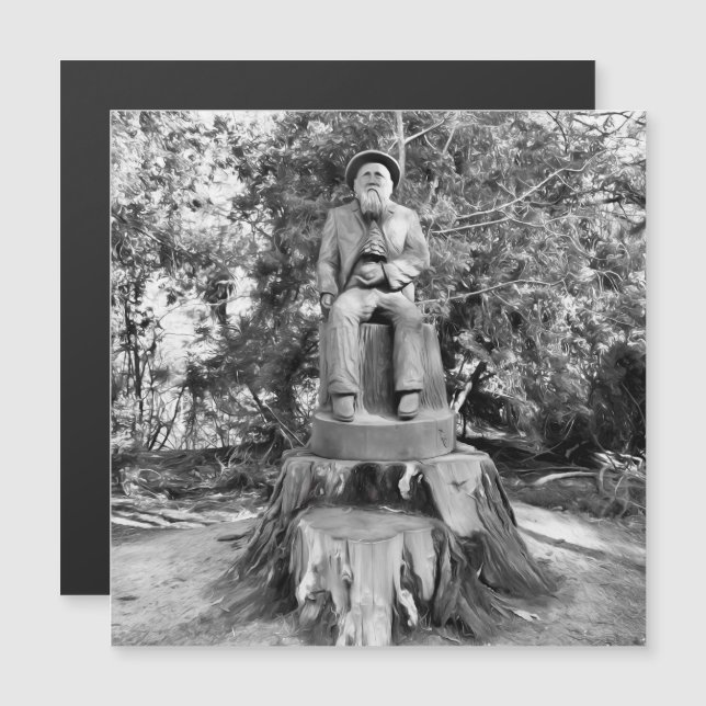 Hüter des Waldes Magnetkarte (Vorne/Hinten)