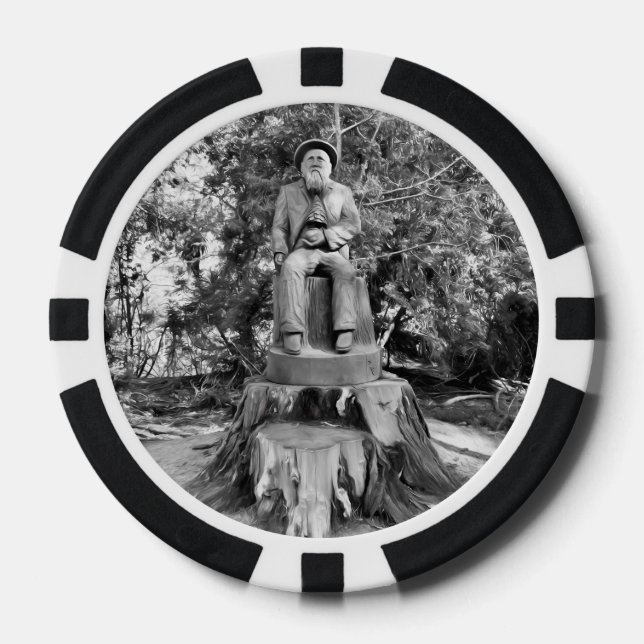 Hüter des Waldes Pokerchips (Vorderseite)