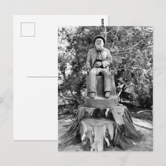 Hüter des Waldes Postkarte (Vorne/Hinten)