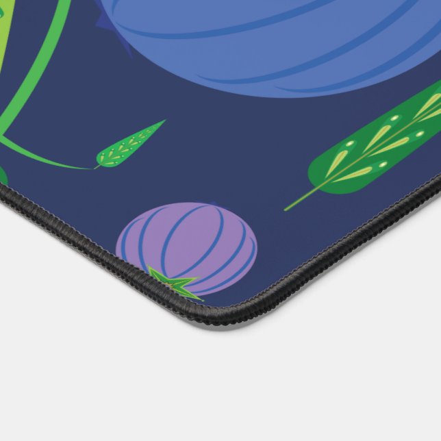 Hüterin der Blueberries Desk Mat Schreibtischunterlage (Ecke)