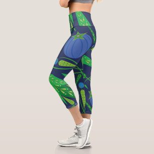 Hüterin der Blueberries Hochwaisted Capris