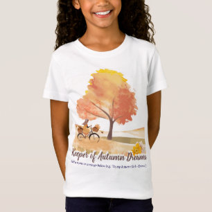 Hüterin der Herbstträume   Individuelles Herbstges T-Shirt