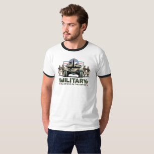 Hüterin der Nation Männer Ringer T-Shirt
