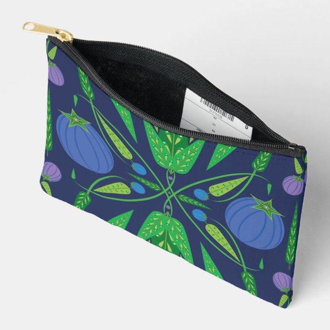 Hüterin des Blueberries-Pouch Zubehörtasche (Offen)