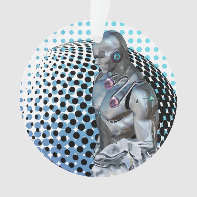 Hüterin des digitalen Reiches Ornament (Vorderseite)