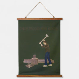 Hutholz für gute Tapisserie an der Wand Wandteppich Mit Holzrahmen