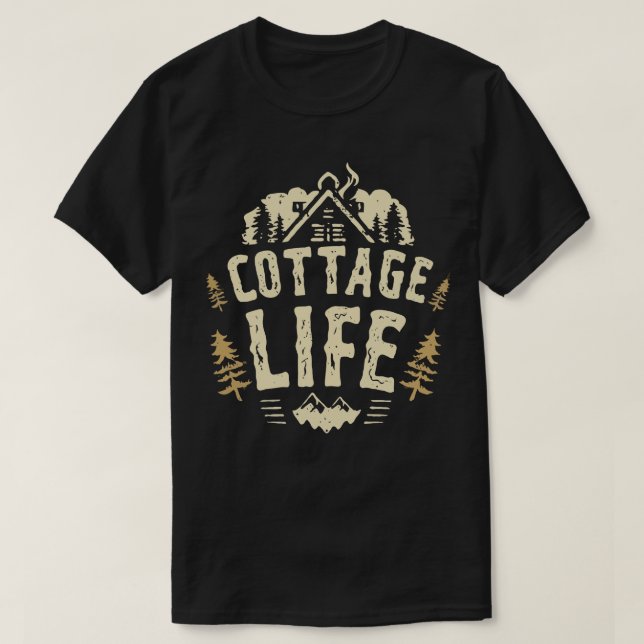 HÜTTE 1 T-Shirt (Design vorne)