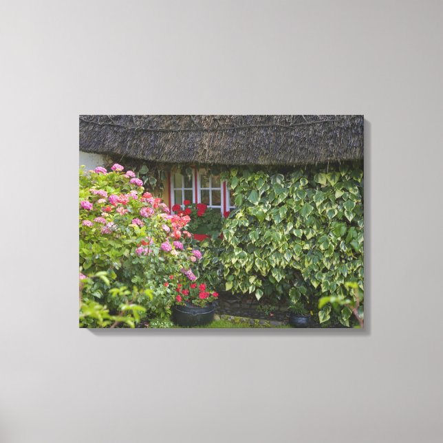 Hütte, Adare, Landkreis Limerick, Leinwanddruck (Vorderseite)
