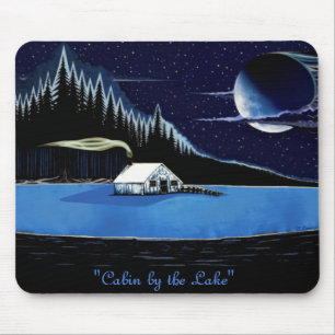 "Hütte am See" Mousepad Design.