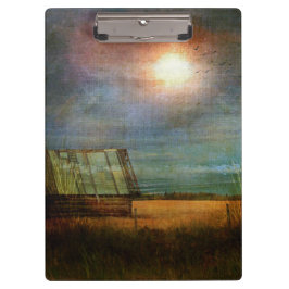 Hütte an der Ecke Prairie Klemmbrett