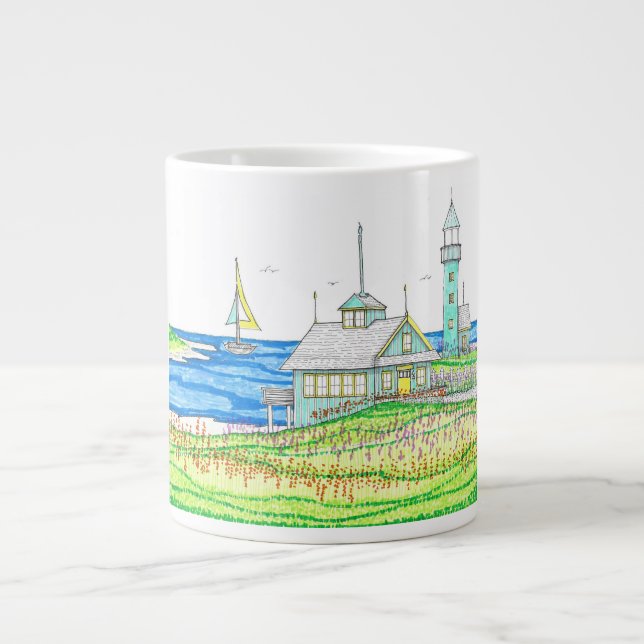 Hütte an der Tasse Sea Jumbo (Vorderseite)