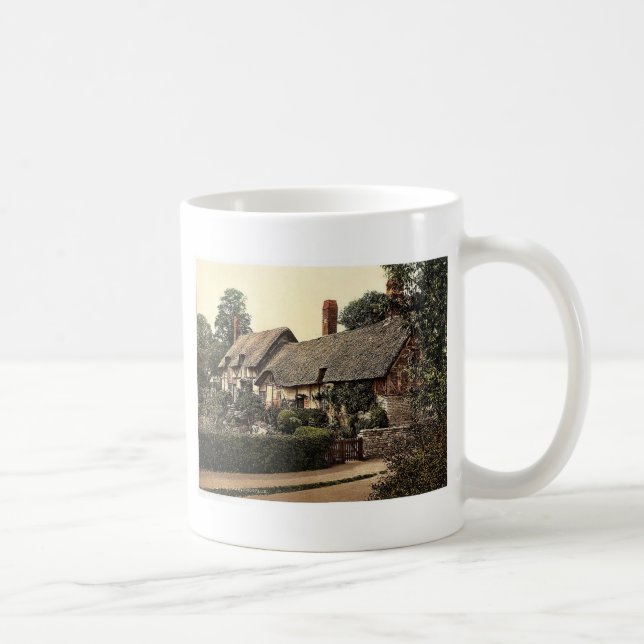 Hütte Ann Hathaways, Stratford-auf-Avon, England Kaffeetasse (Rechts)