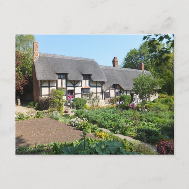 Hütte Anne Hathaways Postkarte (Vorderseite)