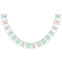 Hütte Beach Hochzeitsfest Wimpelkette