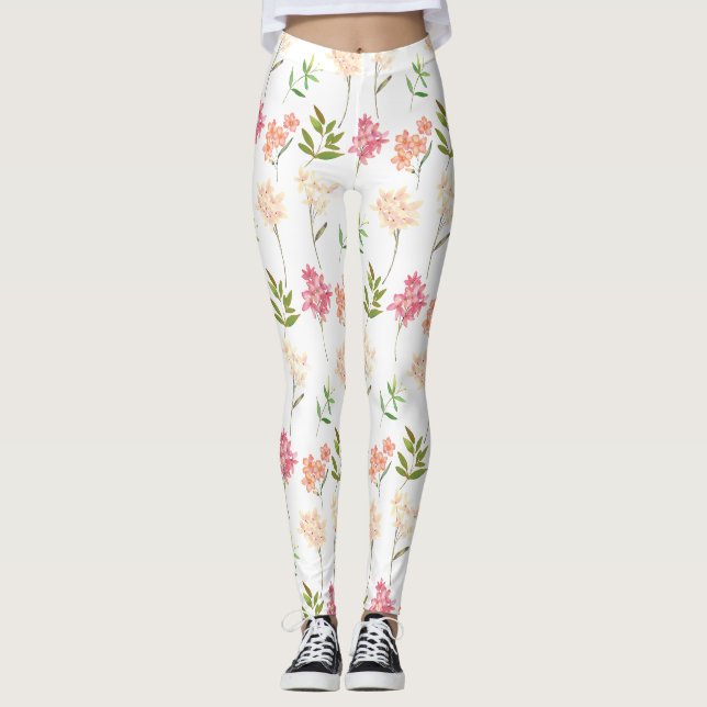 Hütte Blume Leggings (Vorderseite)