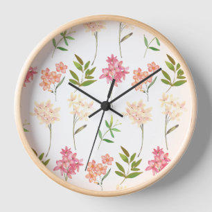 Hütte Blume Uhr