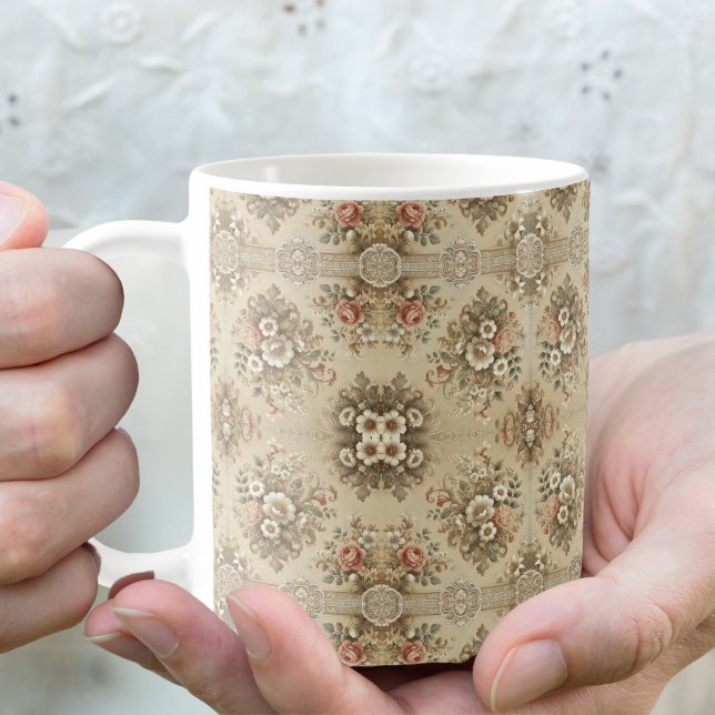 Hütte Blumenüberlieferungen Tasse (Von Creator hochgeladen)