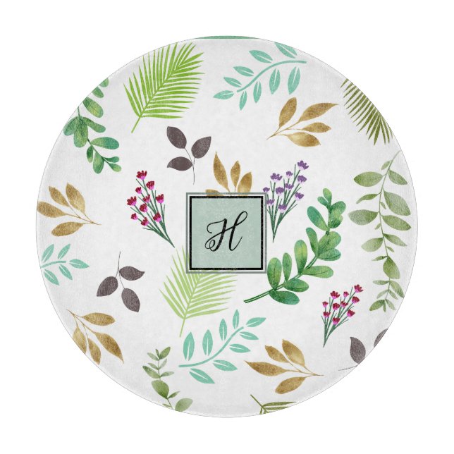 Hütte Botanischer Erstschneidausschuss Schneidebrett (Vorderseite)