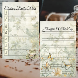 Hütte-Chic Gelb-Tägliche Planierseite