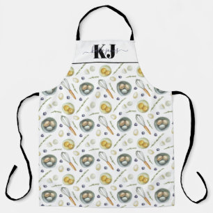 Hütte Core Baking Muster   Monogramm-Schürze Schürze