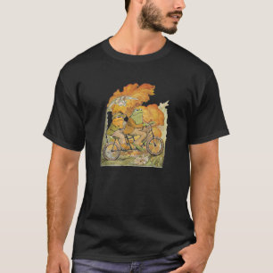Hütte Core Frog Vater und Son Bike Tour mit Mu T-Shirt