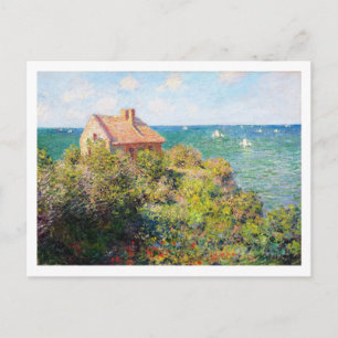 Hütte der Fischer in Varengeville Claude Monet Postkarte