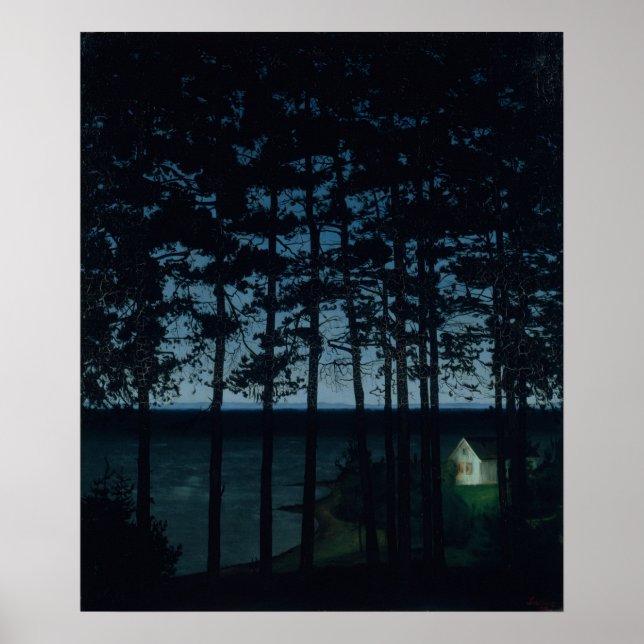 Hütte der Fischer Poster (Vorne)