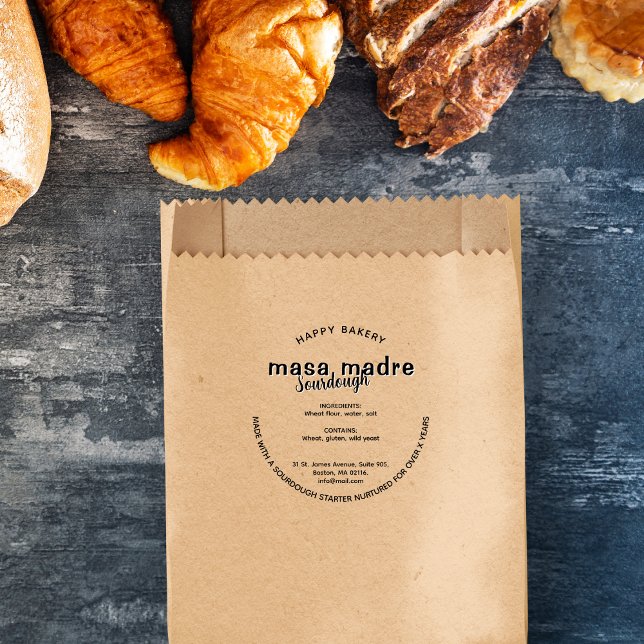 Hütte des Brotes Gummistempel (Sourdough Bread Cottage Law Baking Ingredients Rubber Stamp)