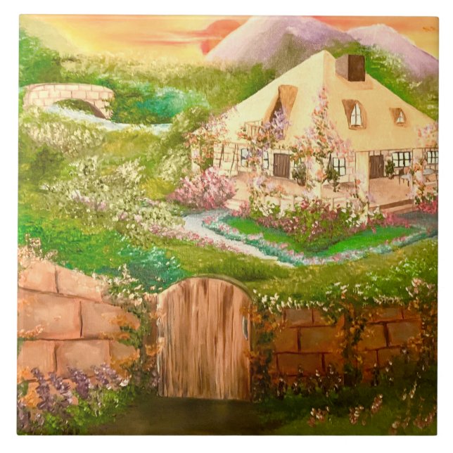 Hütte des Landes Fliese (Vorderseite)