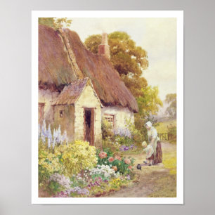 Hütte des Landes Poster