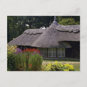 Hütte, England in Europa Postkarte