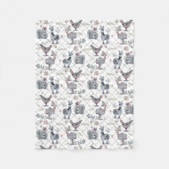 Hütte Fleecedecke (Vorderseite)